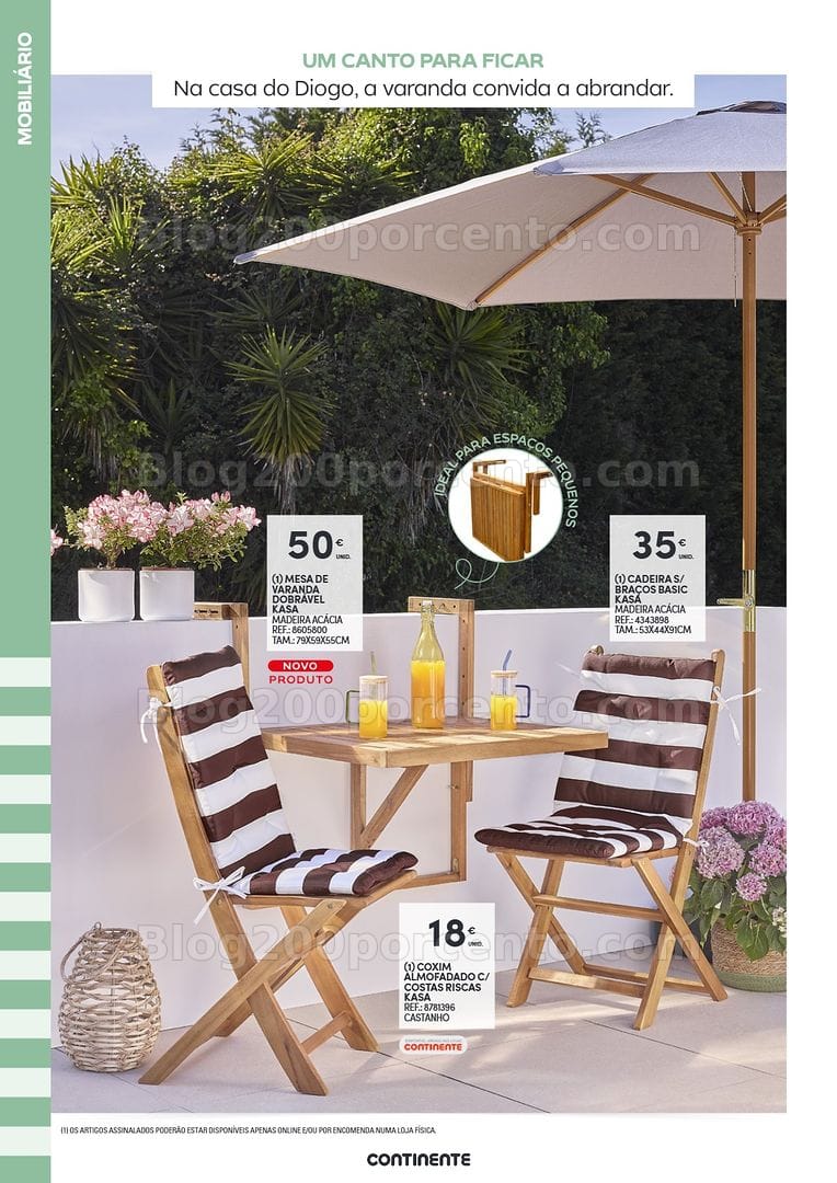Antevisão Folheto CONTINENTE Casa Verão Promoções de 19 maio a 21 junho