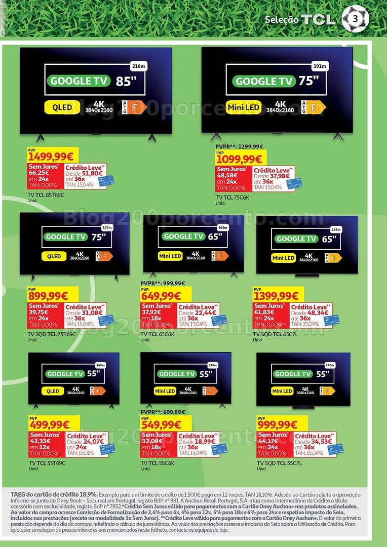 Antevisão Folheto AUCHAN Tecnologia Promoções de 22 maio a 15 junho