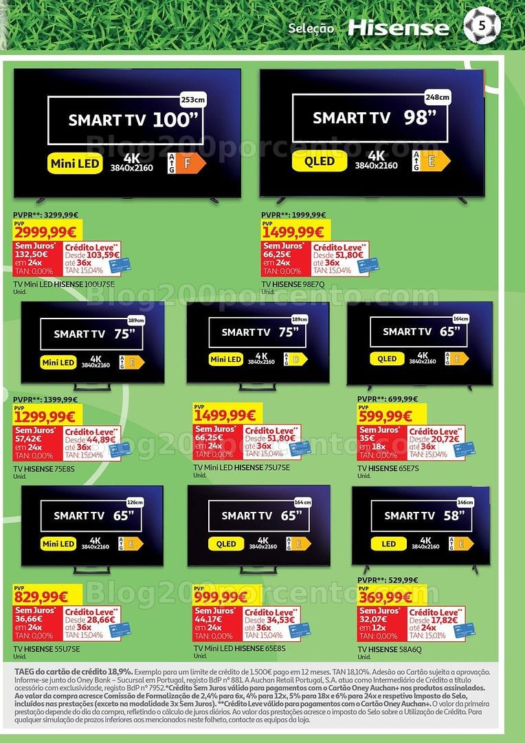 Antevisão Folheto AUCHAN Tecnologia Promoções de 22 maio a 15 junho