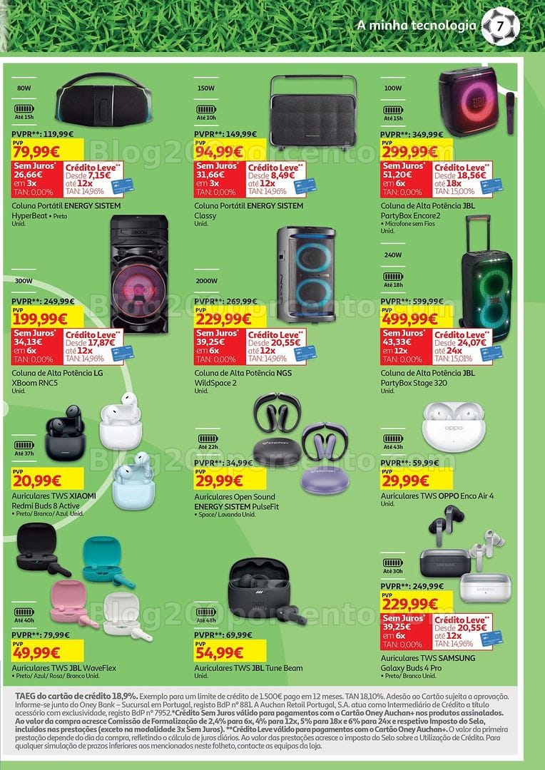 Antevisão Folheto AUCHAN Tecnologia Promoções de 22 maio a 15 junho