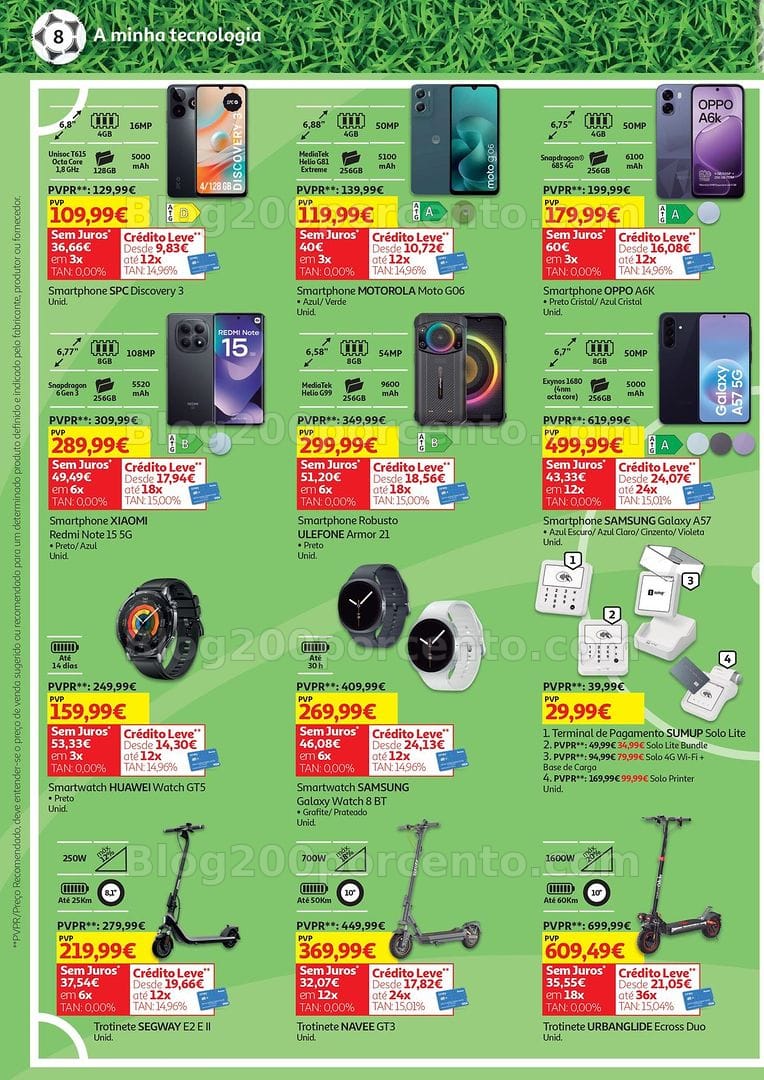 Antevisão Folheto AUCHAN Tecnologia Promoções de 22 maio a 15 junho