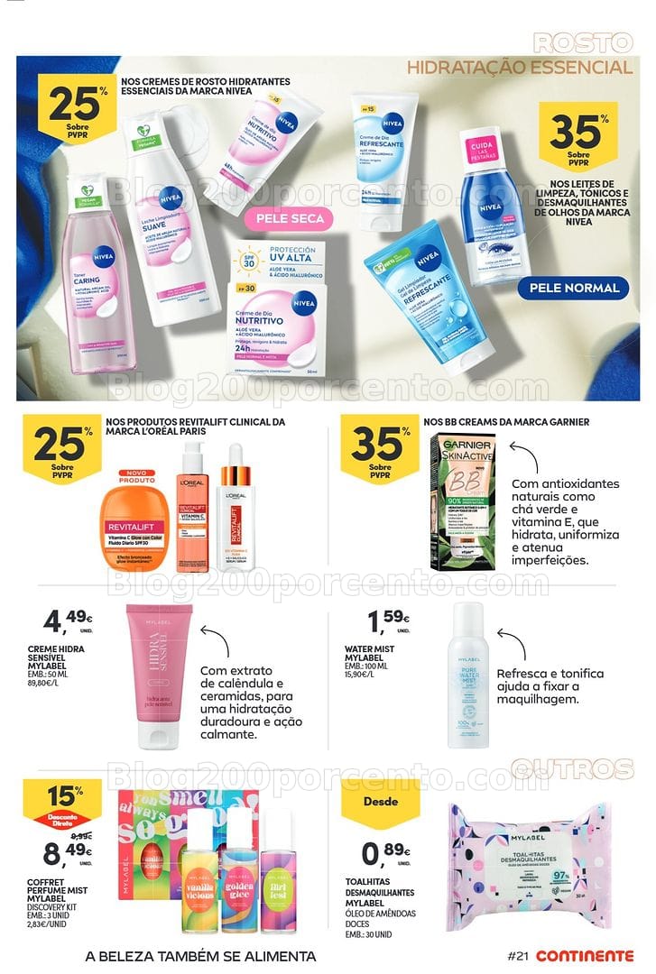 Antevisão Folheto CONTINENTE Beleza Promoções de 19 a 31 maio - Edição Digital