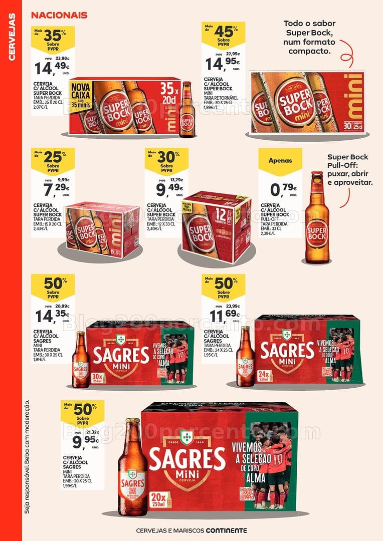Antevisão Folheto CONTINENTE Especial Mariscos Promoções de 19 maio a 7 junho