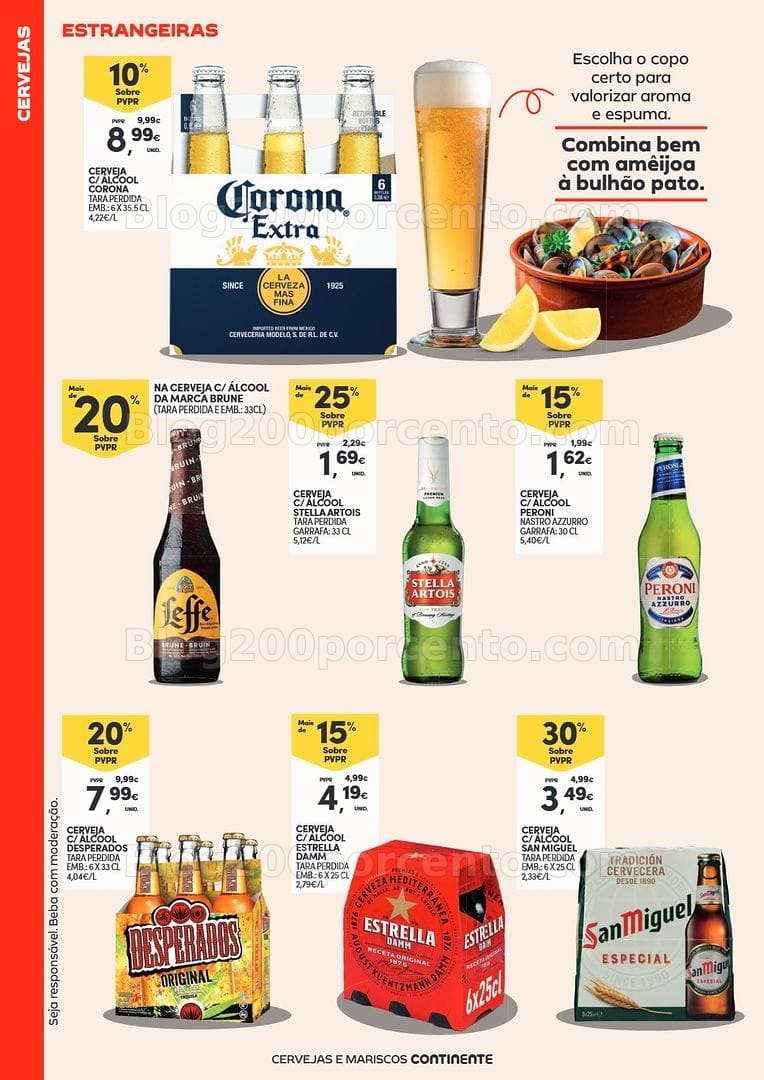 Antevisão Folheto CONTINENTE Especial Mariscos Promoções de 19 maio a 7 junho