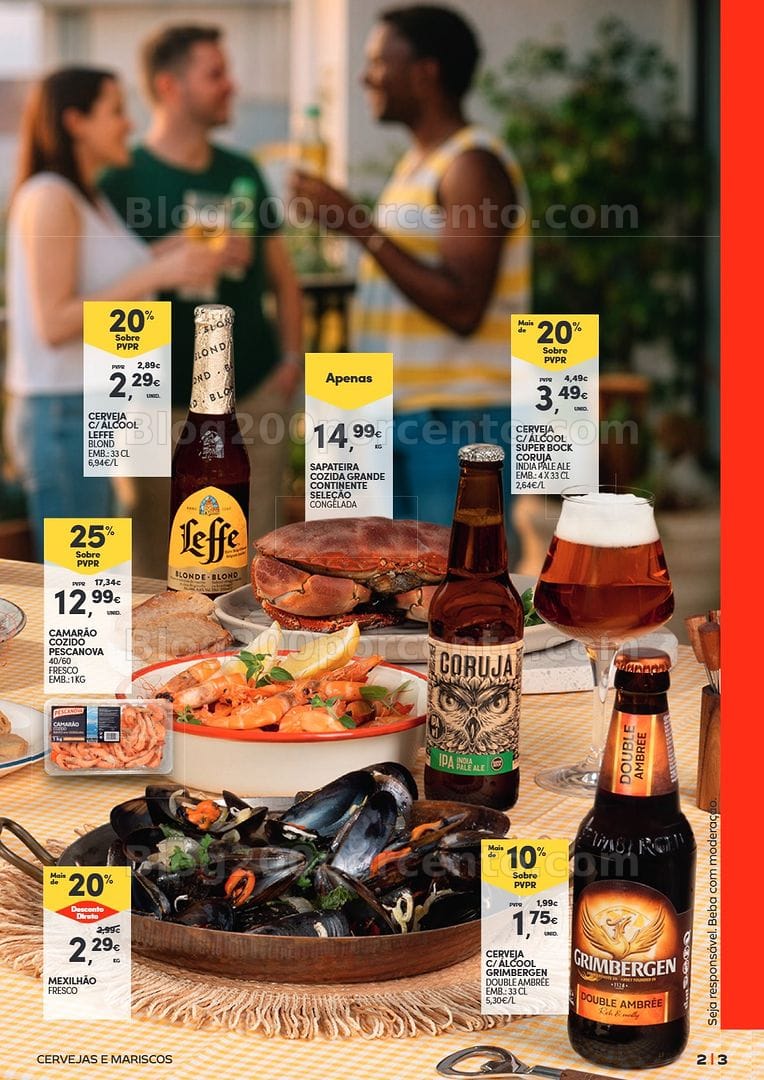 Antevisão Folheto CONTINENTE Especial Mariscos Promoções de 19 maio a 7 junho