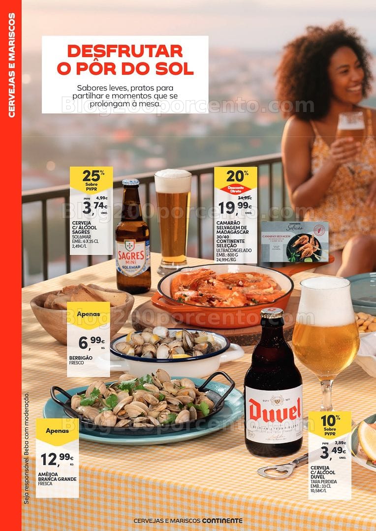 Antevisão Folheto CONTINENTE Especial Mariscos Promoções de 19 maio a 7 junho