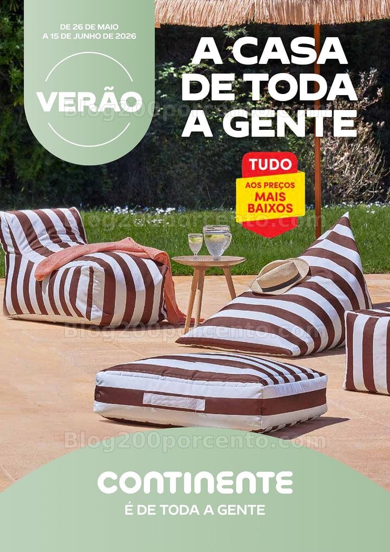 Antevisão Folheto CONTINENTE Ar Livre Açores Promoções até 15 junho
