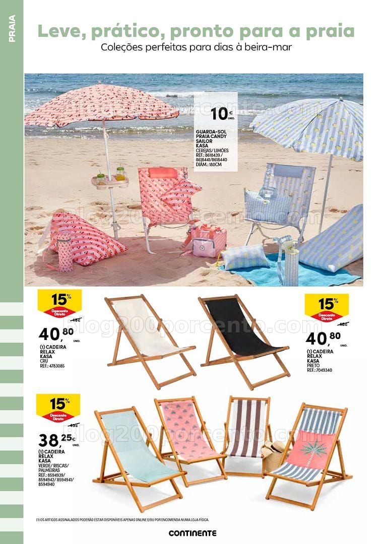 Antevisão Folheto CONTINENTE Ar Livre Açores Promoções até 15 junho