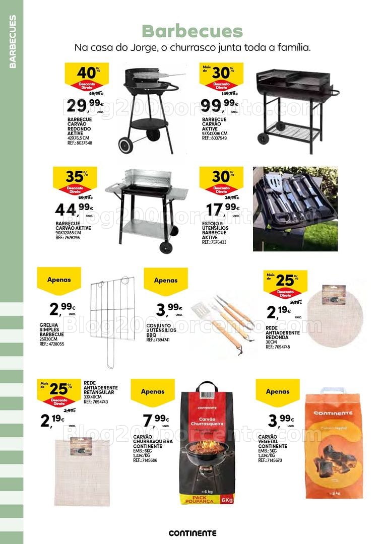 Antevisão Folheto CONTINENTE Ar Livre Açores Promoções até 15 junho