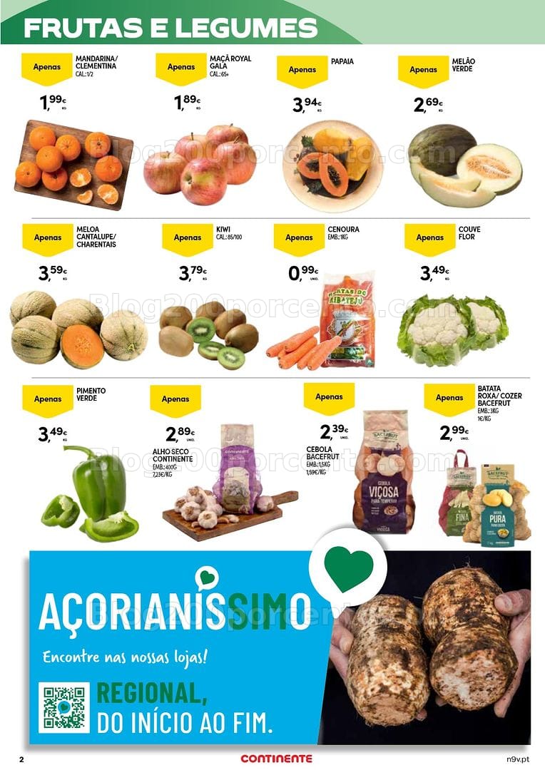 Antevisão Folheto CONTINENTE Açores Promoções de 14 a 27 maio