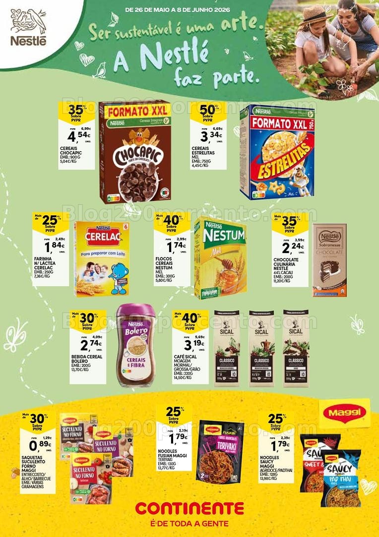 Antevisão Folheto CONTINENTE Açores Extra Promoções até 8 junho
