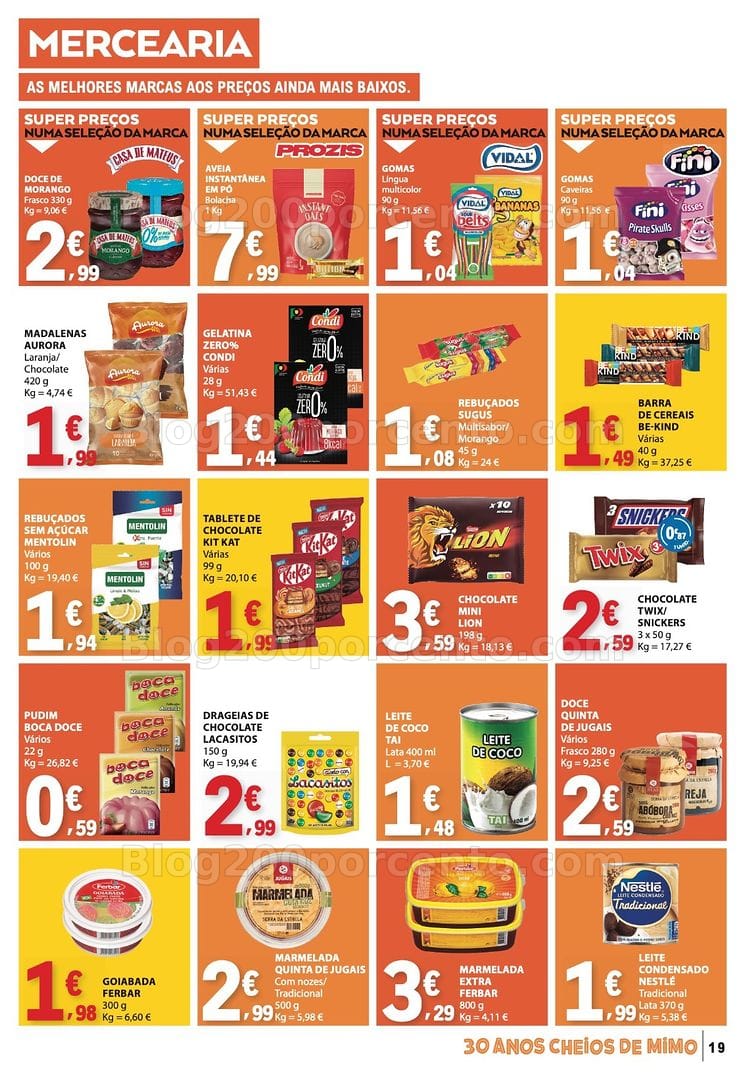 Antevisão Folheto E-LECLERC Promoções de 14 a 20 maio