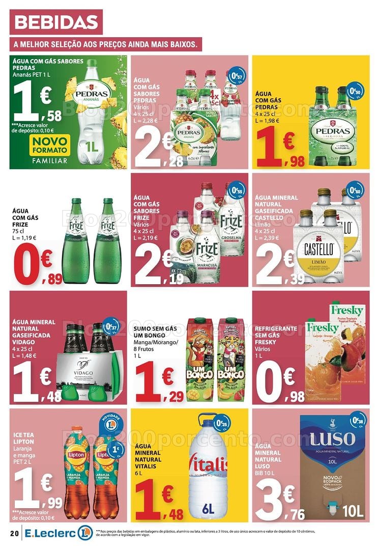 Antevisão Folheto E-LECLERC Promoções de 14 a 20 maio