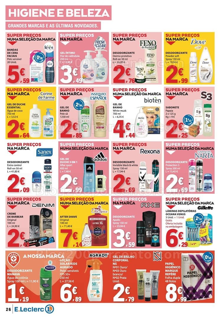 Antevisão Folheto E-LECLERC Promoções de 14 a 20 maio