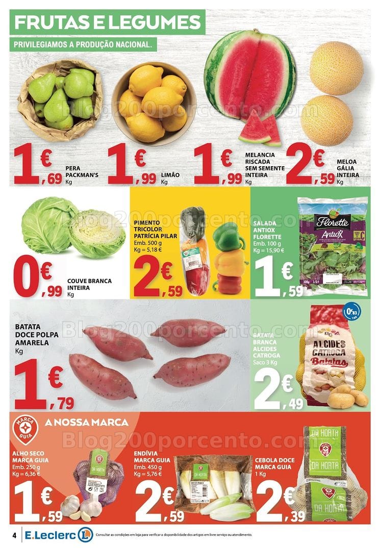 Antevisão Folheto E-LECLERC Promoções de 14 a 20 maio