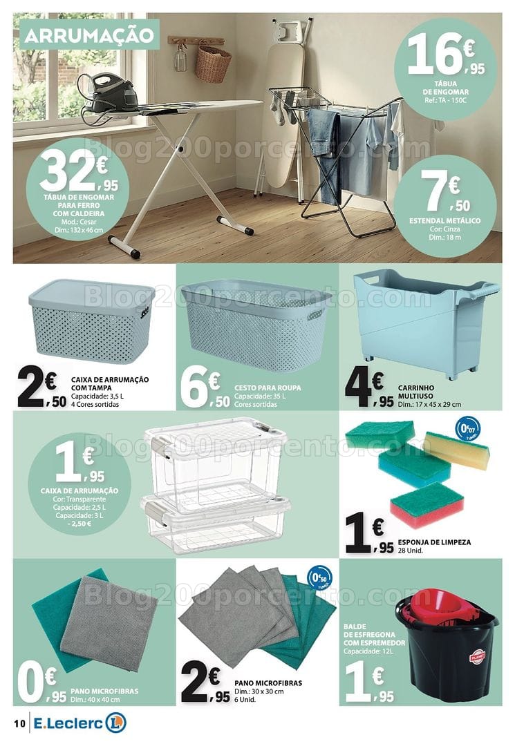 Antevisão Folheto E-LECLERC Bazar + Dia da Criança Promoções de 21 maio a 3 junho