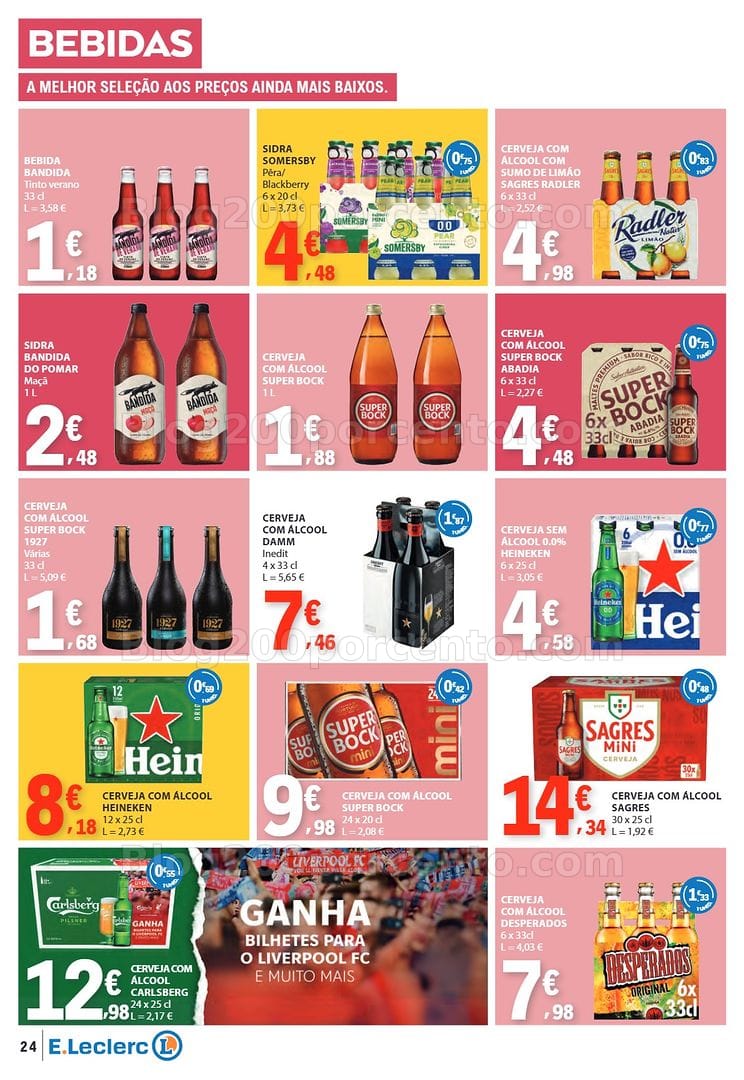 Antevisão Folheto E-LECLERC Promoções de 7 a 13 maio