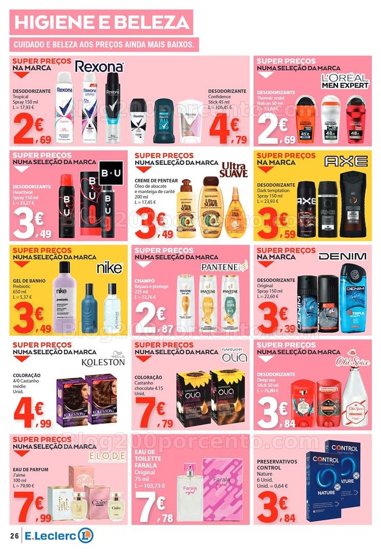 Antevisão Folheto E-LECLERC Promoções de 7 a 13 maio