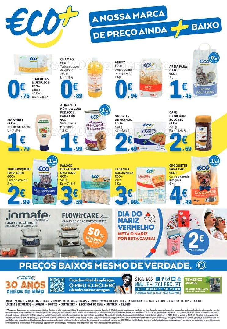 Antevisão Folheto E-LECLERC Promoções de 7 a 13 maio