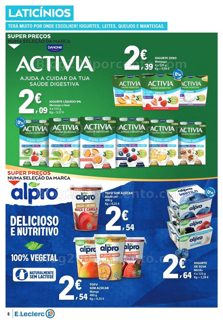 Antevisão Folheto E-LECLERC Promoções de 7 a 13 maio
