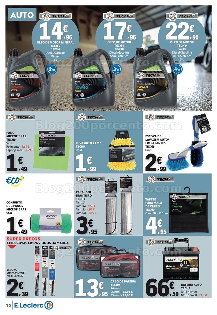 Antevisão Folheto E-LECLERC Bazar Promoções de 7 a 20 maio