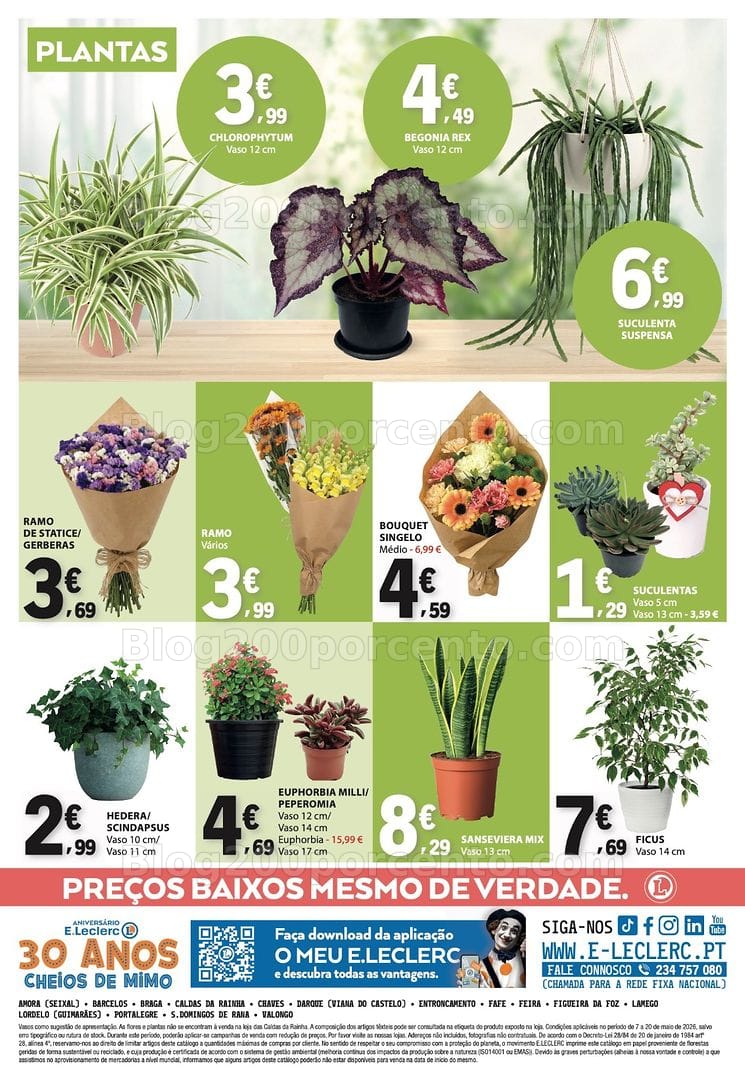 Antevisão Folheto E-LECLERC Bazar Promoções de 7 a 20 maio