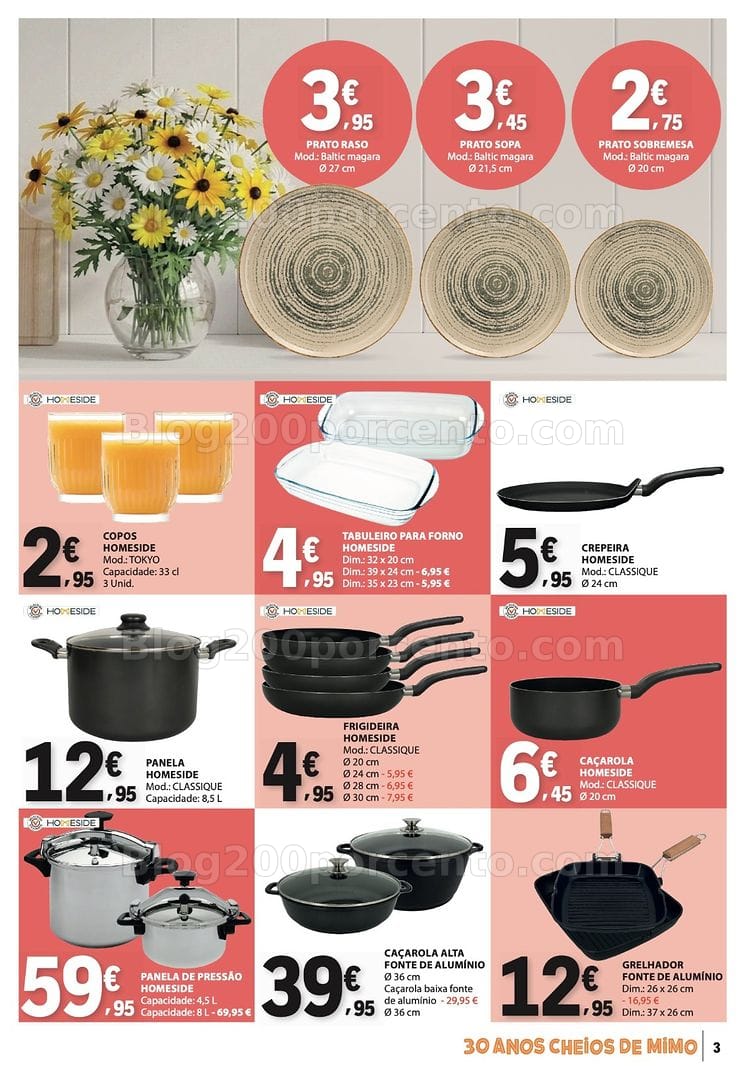 Antevisão Folheto E-LECLERC Bazar Promoções de 7 a 20 maio