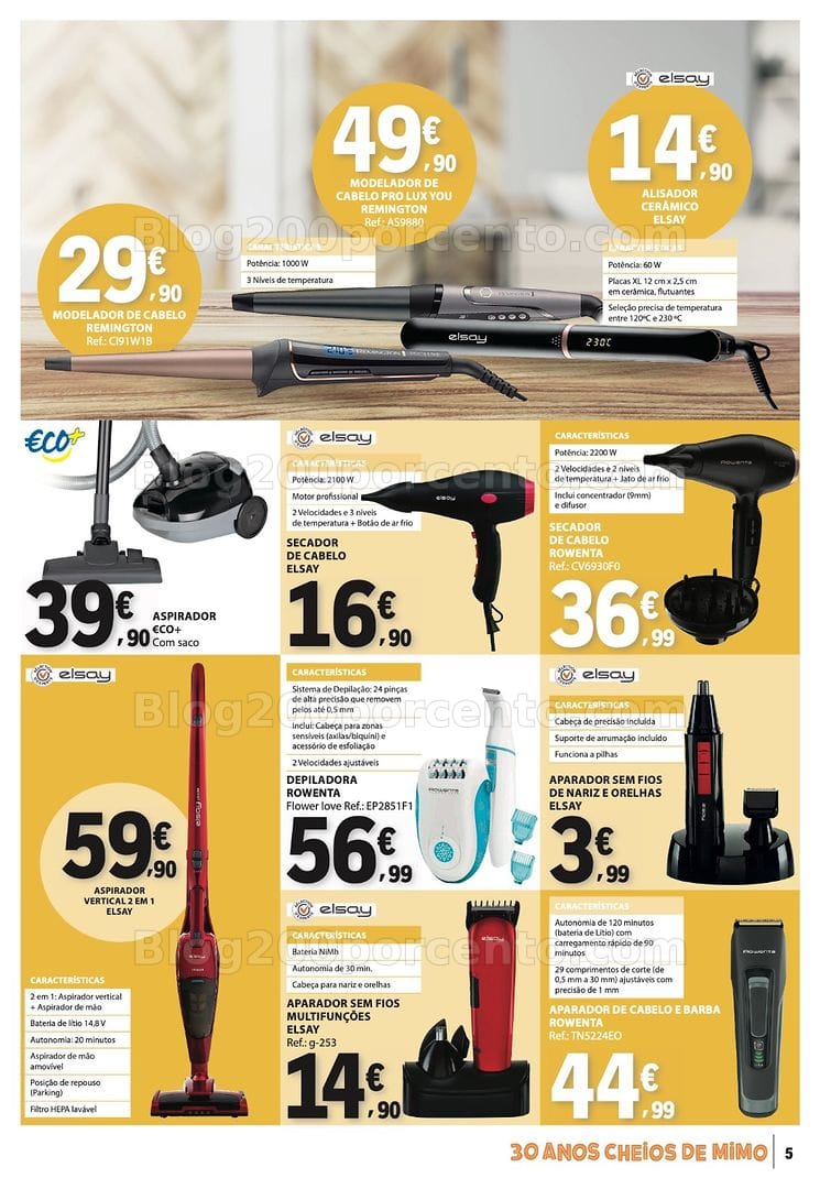 Antevisão Folheto E-LECLERC Bazar Promoções de 7 a 20 maio