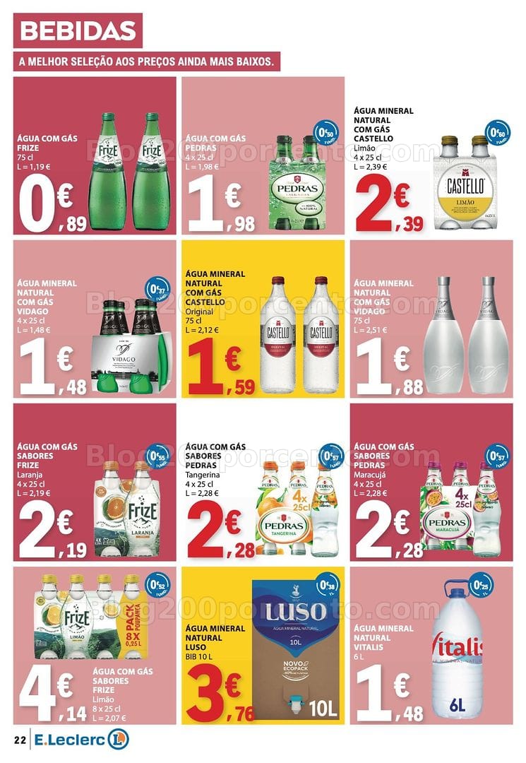 Antevisão Folheto E-LECLERC Promoções de 28 maio a 3 junho