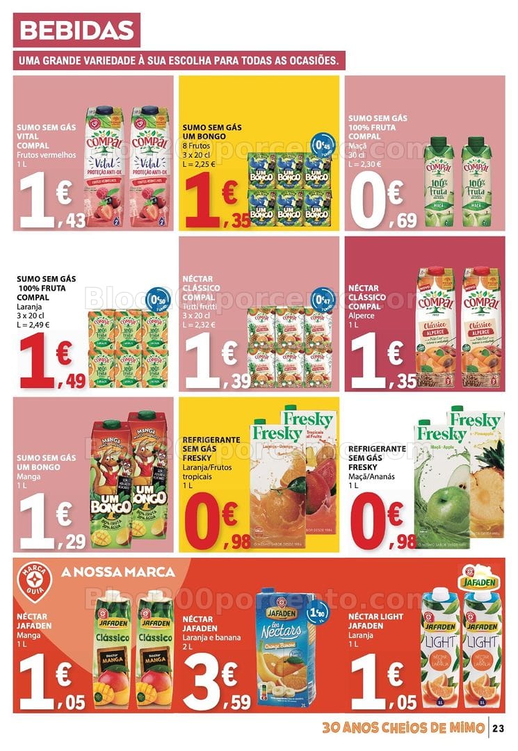 Antevisão Folheto E-LECLERC Promoções de 28 maio a 3 junho