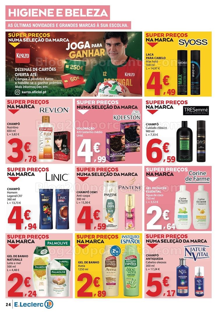 Antevisão Folheto E-LECLERC Promoções de 28 maio a 3 junho