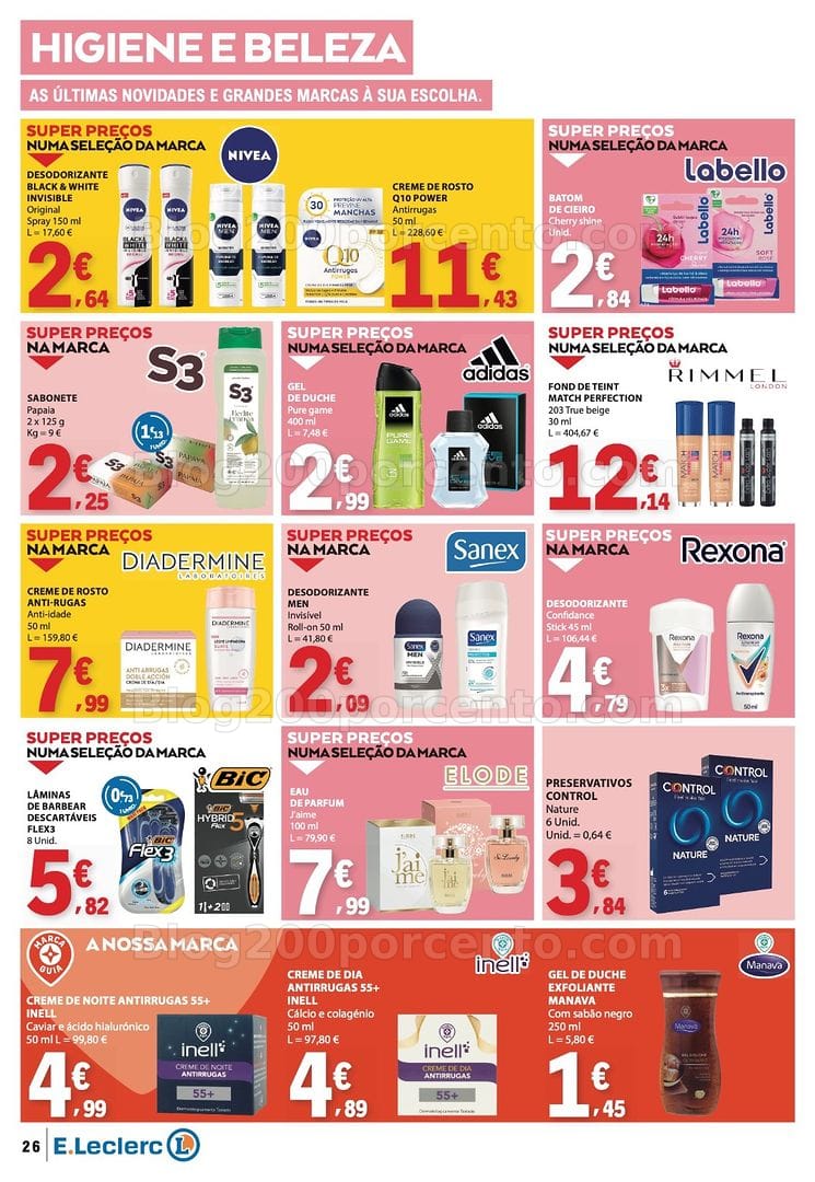 Antevisão Folheto E-LECLERC Promoções de 28 maio a 3 junho