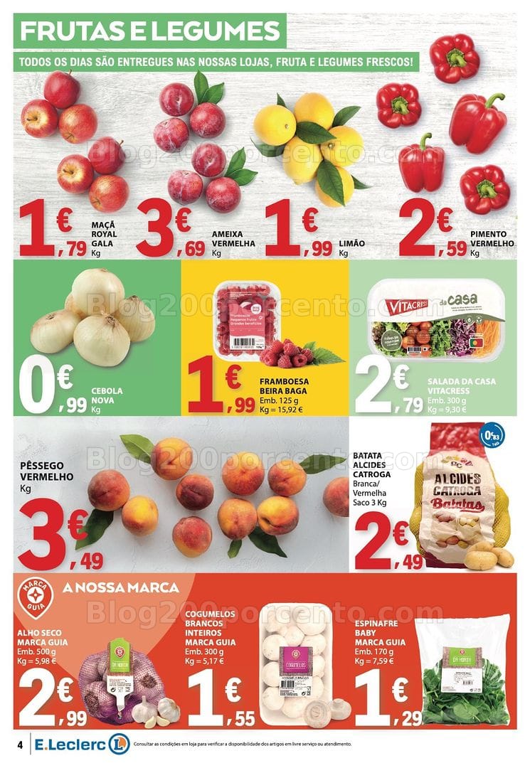 Antevisão Folheto E-LECLERC Promoções de 28 maio a 3 junho