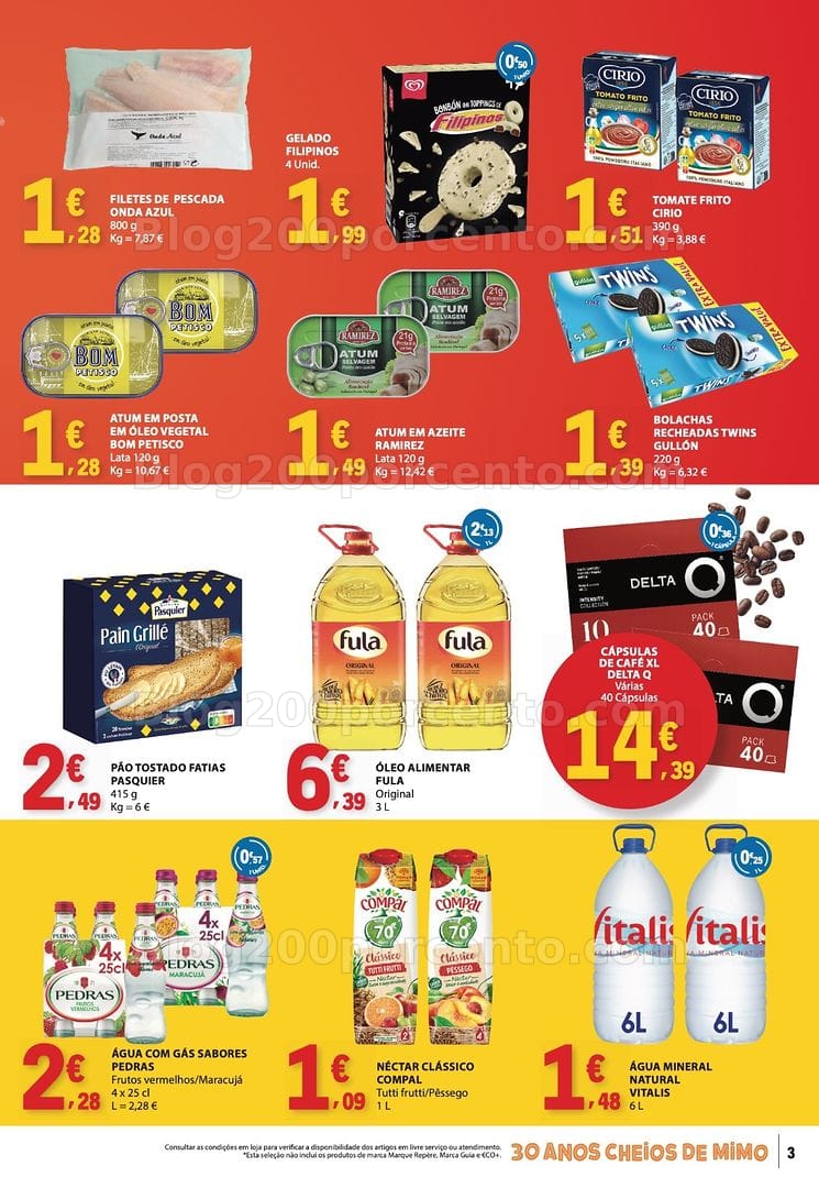 Antevisão Folheto E-LECLERC Promoções Fim de Semana - 8 a 10 maio