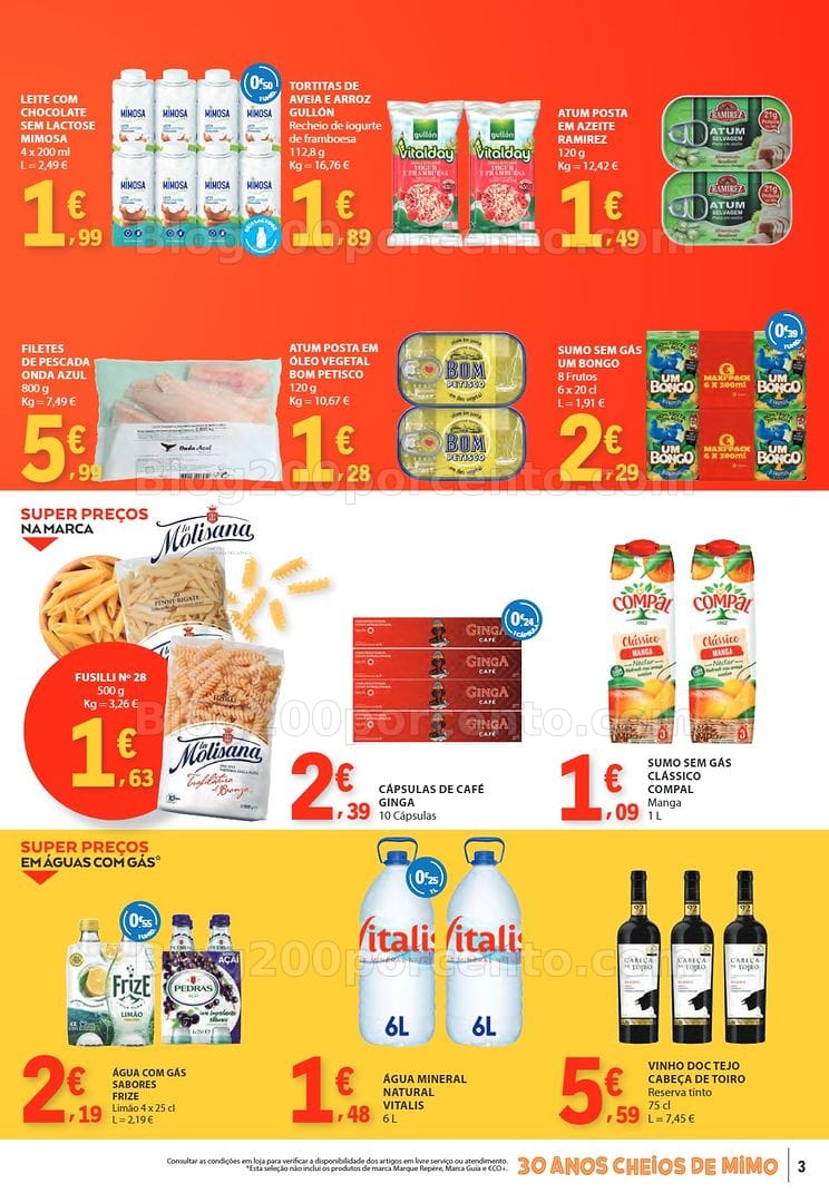 Antevisão Folheto E-LECLERC Promoções Fim de Semana - 22 a 24 maio
