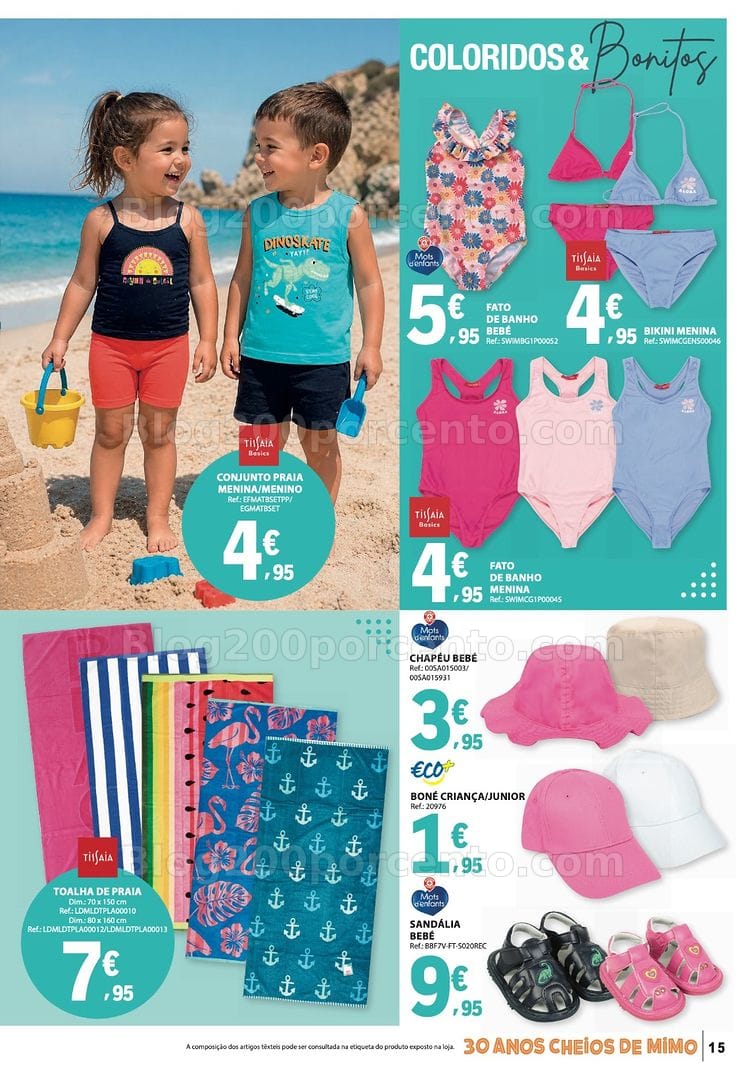 Antevisão Folheto E-LECLERC Moda Primavera - Verão Promoções de 12 a 24 maio