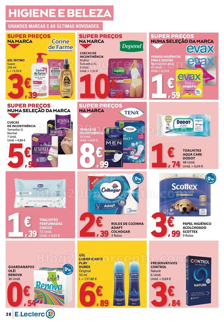 Antevisão Folheto E-LECLERC Promoções de 21 a 27 maio