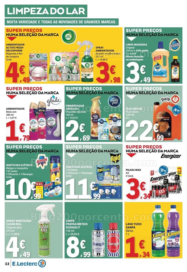 Antevisão Folheto E-LECLERC Promoções de 21 a 27 maio