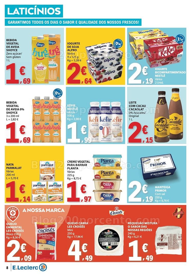 Antevisão Folheto E-LECLERC Promoções de 21 a 27 maio