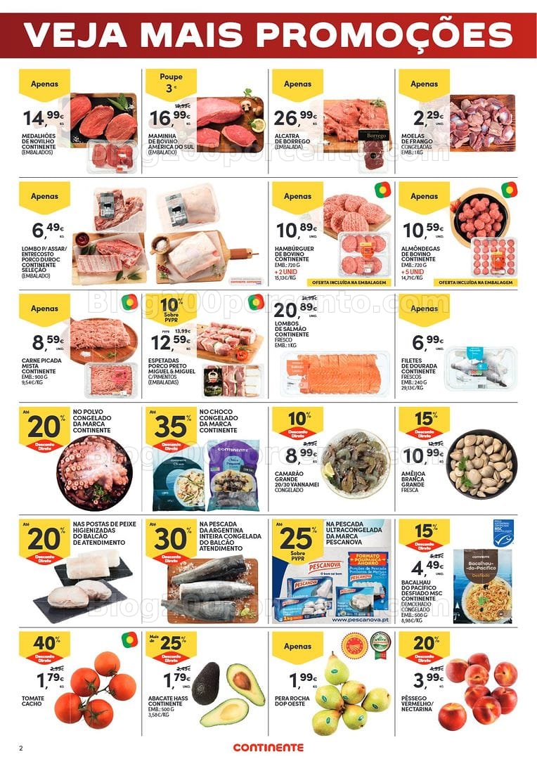Antevisão Folheto CONTINENTE Promoções Fim de Semana - 15 a 18 maio