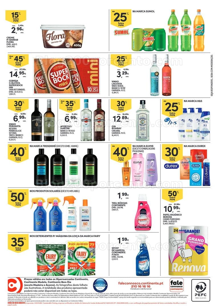 Antevisão Folheto CONTINENTE Promoções Fim de Semana - 15 a 18 maio