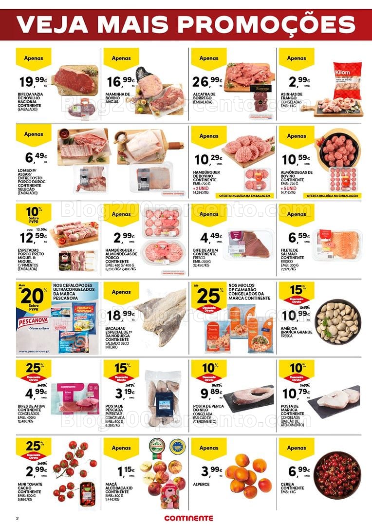 Antevisão Folheto CONTINENTE Promoções Fim de Semana - 22 a 25 maio - Edição Digital