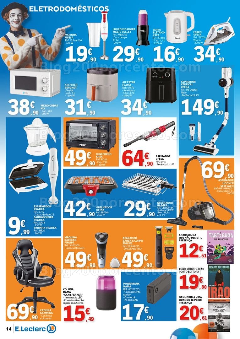 Antevisão Folheto E-LECLERC Aniversário Promoções de 14 a 31 maio