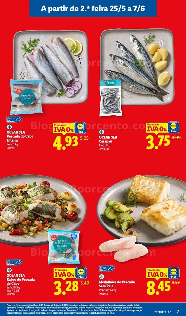 Antevisão Folheto LIDL Iva 0% Promoções de 25 maio a 7 junho