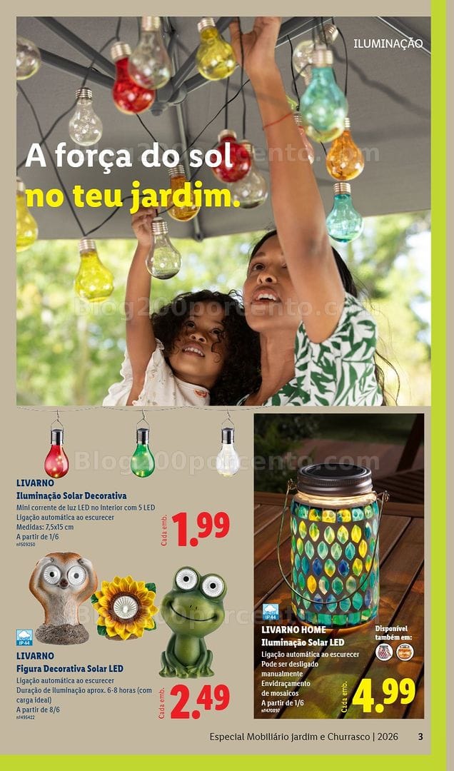 Antevisão Folheto LIDL Especial Jardim Promoções a partir de 1 junho