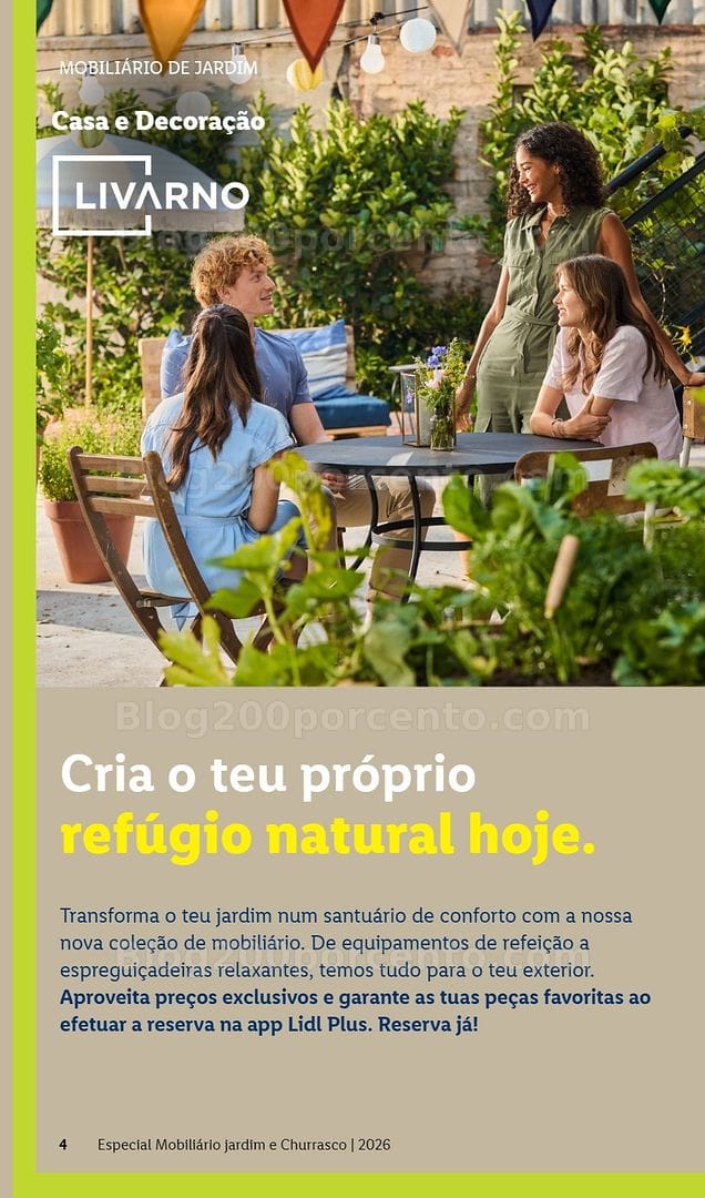 Antevisão Folheto LIDL Especial Jardim Promoções a partir de 1 junho