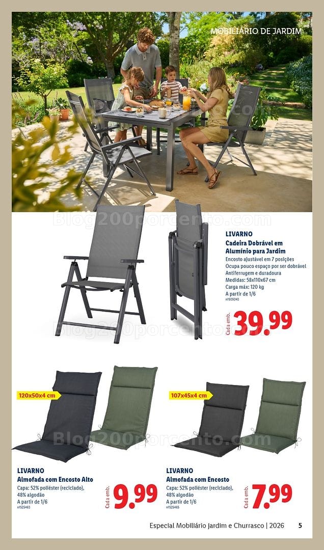 Antevisão Folheto LIDL Especial Jardim Promoções a partir de 1 junho