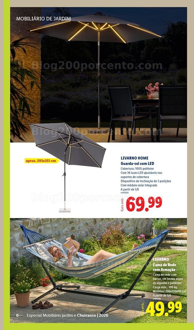 Antevisão Folheto LIDL Especial Jardim Promoções a partir de 1 junho