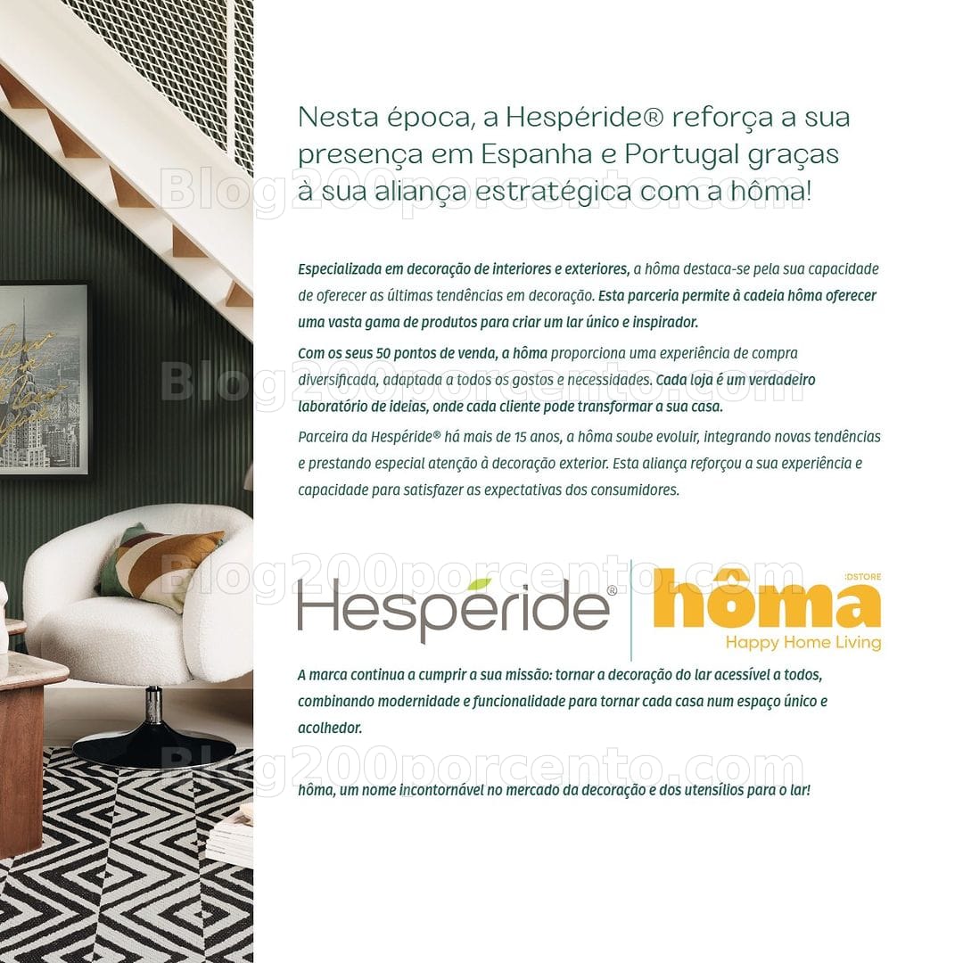 Antevisão Folheto HÔMA Coleção Hesperide 2026 Promoções até 15 julho