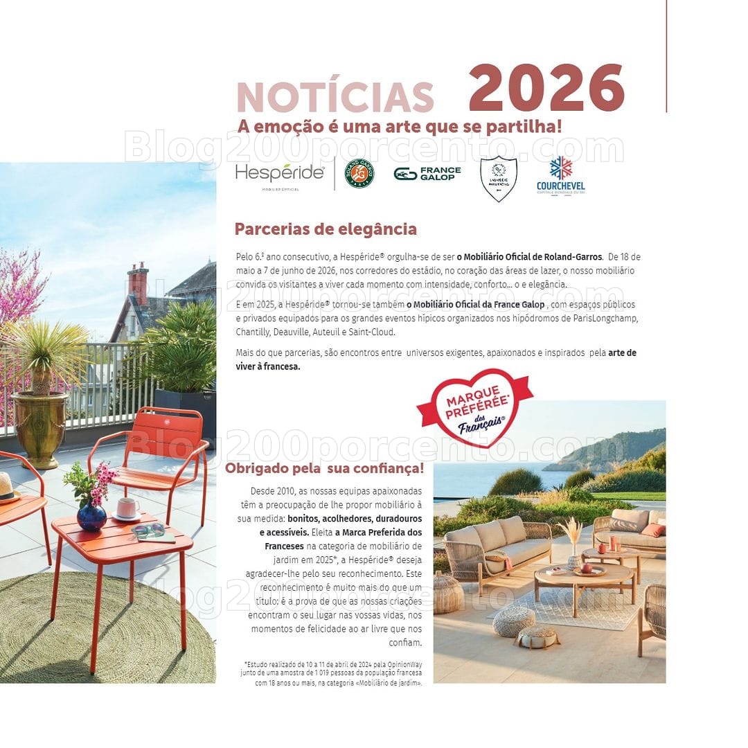 Antevisão Folheto HÔMA Coleção Hesperide 2026 Promoções até 15 julho